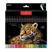 Lápis De Cor, Faber-Castell, Ecolápis Supersoft, 210750, 50 Cores na Amazon