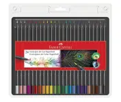 Lápis de Cor, Faber-Castell, EcoLápis Supersoft, 24 Cores na Amazon
