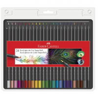 Lápis De Cor, Faber-Castell, EcoLápis Supersoft, 24 Cores na Amazon