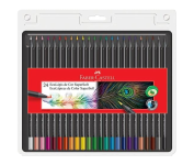 Lápis de Cor, Faber-Castell, EcoLápis Supersoft, 24 Cores na Amazon