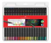 Lápis de Cor, Faber-Castell, EcoLápis Supersoft, 50 Cores, Multicolorido na Amazon