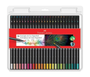 Lápis de Cor, Faber-Castell, EcoLápis Supersoft, 50 Cores, Multicolorido na Amazon