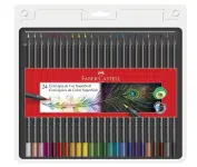 Lápis de Cor Faber-Castell, EcoLápis Supersoft – 24 Cores na Amazon