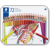 Lápis De Cor Hexagonal, Staedtler, 175 M72, 72 Cores na Amazon
