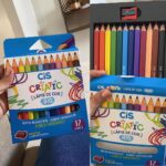 Lápis de cor Jumbo Criatic 12 cores 76.3700 Cis na Amazon
