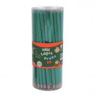 Lapis Preto Sem Borracha E Corpo Verde - Sextavo Cx C/ 72 Unid. Leonora, Preto, Pacote De 72 na Amazon