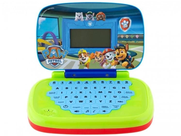 Laptop Infantil Paw Patrol Bilíngue Musical – Emite Som Candide na Magazine Luiza