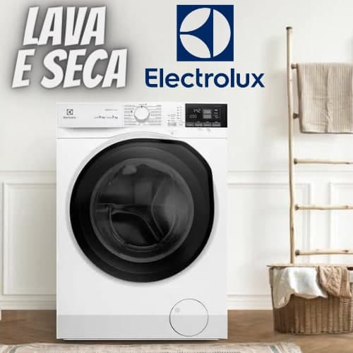 Lava e Seca 11Kg/7Kg Electrolux Branca Perfect Care Inverter com Água Quente/Vapor (LSP11) na Shopclub