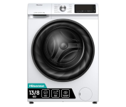 Lava e Seca Hisense, 13kg Lavagem/8kg Secagem, Steam, 13 Programas, Motor Inverter, Painel Touch, Branco WD13X – 220 na Amazon