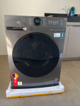 Lava e Seca Midea 11Kg MF200D110WB Smart – Wi-Fi HealthGuard 14 Programas Titanium na Magazine Luiza