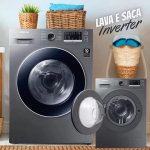 Lava e Seca Samsung 11kg WD11M4473 Inverter – 3 em 1 Água Quente e Fria na Magazine Luiza