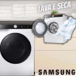 Lava e Seca Samsung WD11T Smart com Ecobubble 11kg 110V na Amazon