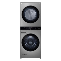 Lava E Seca Smart LG WashTower™ 17kg Aço Escovado Com Inteligência Artificial AIDD™ WK17VS6A na Angeloni Supermercado