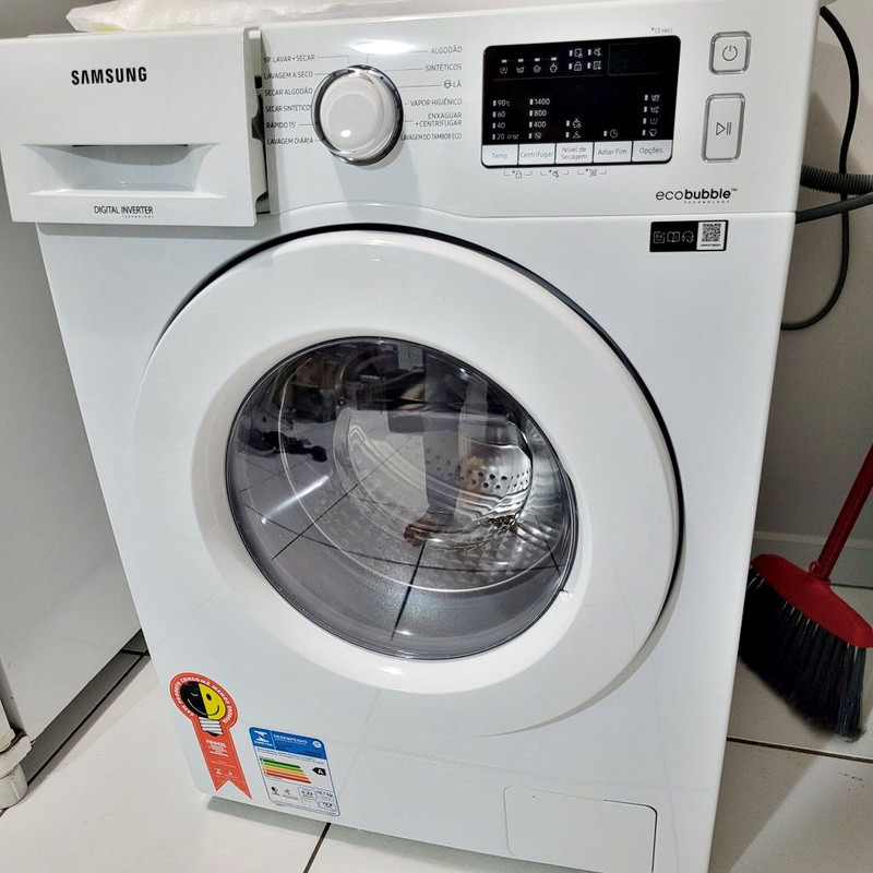 Lava e Seca WD10M 10.1KG Branca na Amazon