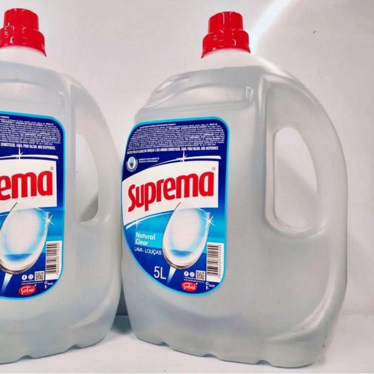 Lava Louças 5L Natural Clear, Suprema na Amazon