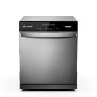 Lava Louças 8 Serviços Brastemp Cinza - BLF08BS • 110V na Brastemp