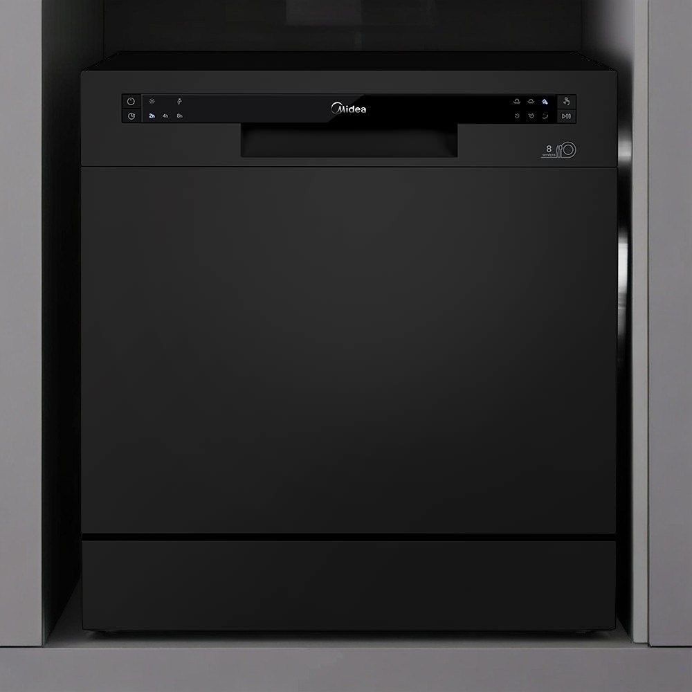Lava Louças 8 Serviços Preto 220V Midea na Amazon