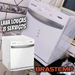 Lava-louças Brastemp 8 Serviços BLF08 Branca na Magazine Luiza