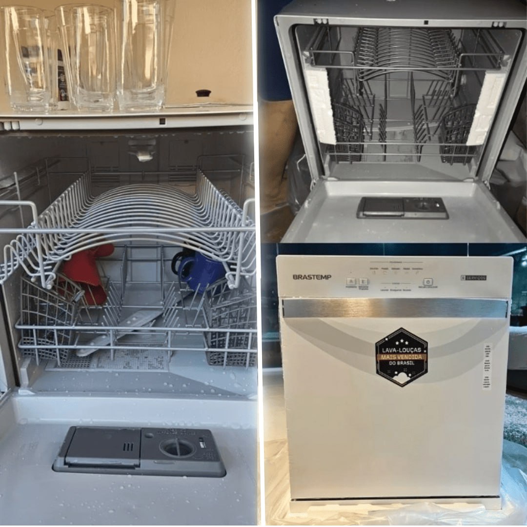 Lava-louças Brastemp 8 Serviços BLF08 Branca na Aliexpress