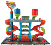 Lava-rápido de Brinquedo Hot Wheels City – Lava rápido Mega Torre Mattel na Magazine Luiza