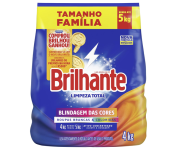Lava-Roupas Em Pó Brilhante Roupas Brancas E Coloridas Limpeza Total 4 Kg na Amazon