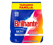 Lava-Roupas Em Pó Brilhante Roupas Brancas e Coloridas Limpeza Total 4 Kg na Amazon