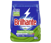 Lava-Roupas Em Pó Roupas Brancas E Coloridas Brilhante Higiene Total Pacote 400G, Brilhante na Amazon