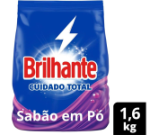 Lava-Roupas Em Pó Roupas Brilhante – Brancas E Coloridas – 1,6Kg na Amazon