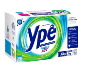 Lava Roupas em Pó Ypê – Power Act – 1,6Kg na Amazon