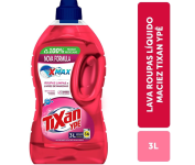 Lava Roupas Líquido Maciez – Tixan Ypê – 3L na Amazon