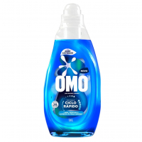 Lava-Roupas Líquido Omo Ciclo Rápido Ação Antiodor Frasco 1,4l na Amazon
