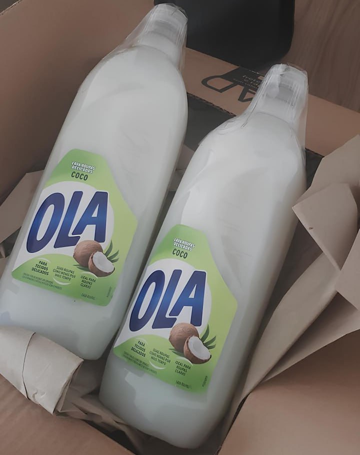 Lava Roupas Ola Coco 500ml na Amazon
