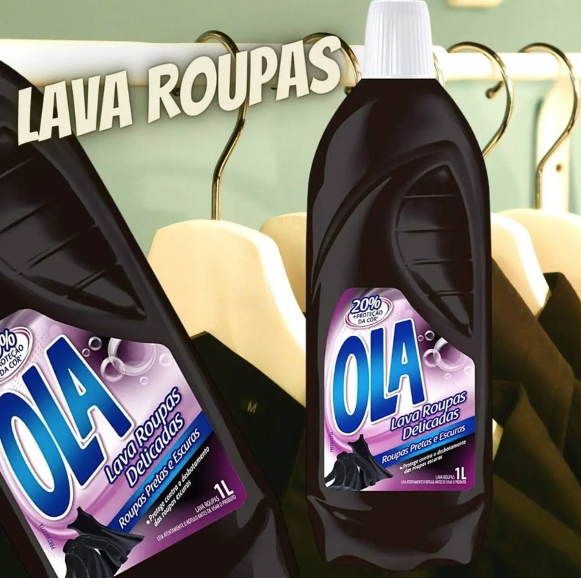 Lava Roupas Ola Roupas Pretas 1000Ml na Amazon