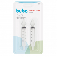 Lavador Nasal Seringa 2 Unidades, Buba na Amazon