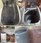 Lavadora Colormaq LCS 20kg – Prata – 110V na Amazon