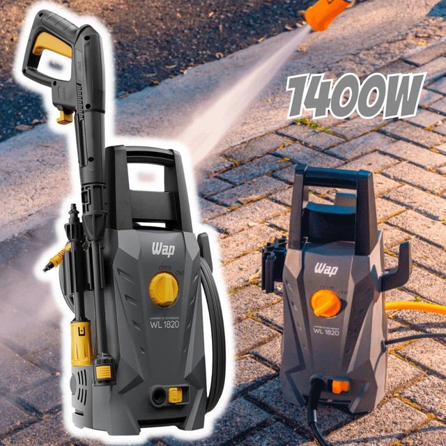 Lavadora de alta pressão Desentupidora 1500 libras – WL 1820 Black Ultra Wap na Shopee