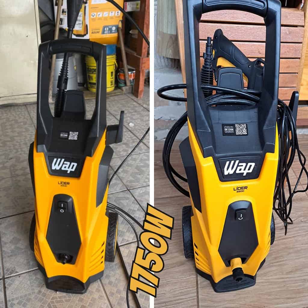 Lavadora de Alta Pressão WAP LÍDER 2200 1750W 1800 PSI/Libras 360L/h Jato Leque e Concentrado Máquina 127V na Amazon