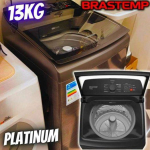 Lavadora de Roupas Brastemp 13kg Cesto Inox – 12 Programas de Lavagem Platinum BWK13 na Magazine Luiza