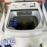 Lavadora de Roupas Electrolux LED14 Essential Care – 14Kg Cesto Inox 11 Programas de Lavagem Branca na Magazine Luiza