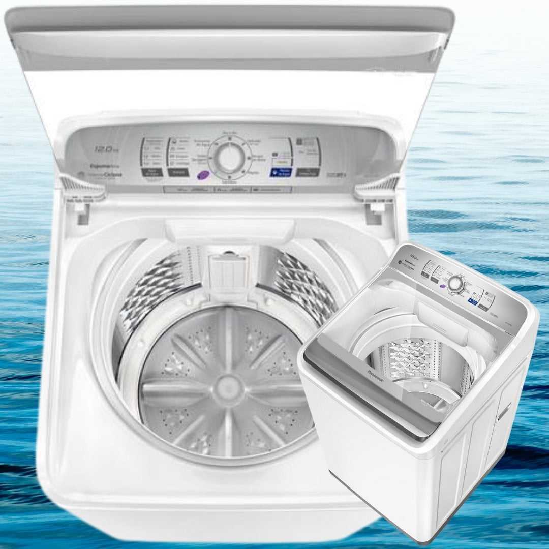 Lavadora De Roupas Panasonic 12kg Função Vanish Branca F120 – 127 Volts na Carrefour