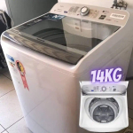 Lavadora de Roupas Panasonic 14kg Cesto Inox – 8 Programas de Lavagem Branca F140 na Magazine Luiza
