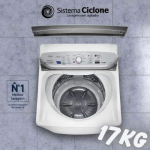 Lavadora de Roupas Panasonic 17kg Cesto Inox – 9 Programas de Lavagem Branca NA-F170B7W na Magazine Luiza