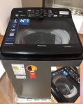 Lavadora de Roupas Panasonic NA-F120B1 – 12Kg Cesto Inox 8 Programas de Lavagem Titânio na Magazine Luiza