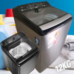 Lavadora de Roupas Panasonic NA-F120B1TA – 12Kg Cesto Inox 8 Programas de Lavagem Titânio na Magazine Luiza