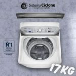 Lavadora de Roupas Panasonic NA-F170P6TA – 17Kg Cesto Inox na Magazine Luiza