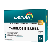Lavitan Cabelo E Barba - 60 Capsulas na Amazon