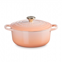 Le Creuset Panela Redonda 20Cm Sig (Peg Dourado) Peche na Amazon