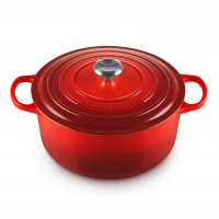 Le Creuset Panela Redonda 28cm Signature Vermelho na Amazon