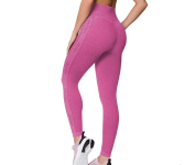 Legging Academia Poliamida Cintura Alta Sem Costura Fitness Feminina Selene Adulto na Amazon
