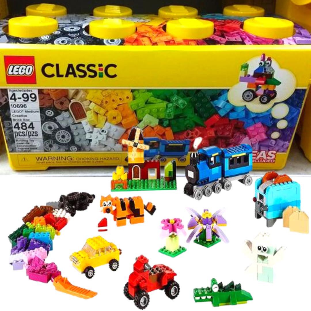 LEGO® Classic – Caixa Média de Peças Criativas 484 Peças na Amazon